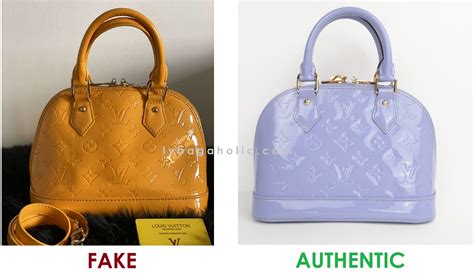 fake alma bb|authentic alma purse.